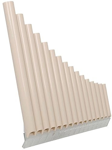 Toyvian Panflöte Musikinstrument Flöte C- Für Anfänger Mit Notenbuch Tragbar Leicht Zu Verstauen
