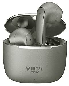 Vieta Pro Auriculares Fit 2, True Wireless, Bluetooth 5.3, Touch Control y Voice Assistant, 16 Horas de autonomía y Acabados en Metal.