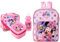 Minnie Mouse Backpack & Minnie Mouse Lunch Box Set,Large Backpack for Girls & Girls Lunch Box Set, Kids Backpack Girls Set Including Minnie Mouse Water Bottle, Girls Lunch Bag & Lunch Box for Girls