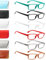 ZOECENT 6 Pack Lesebrille Herren Damen Blaulichtfilter Brille Federscharnier Computer Brillen Schwarz Lesebrillen (6 Farbe Mischen-2, 3.00, x)