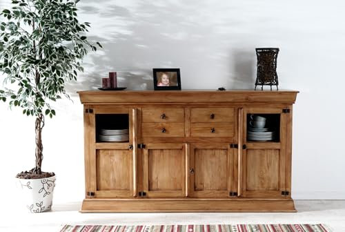 1a Direktimport Original Mexico Möbel Highboard Schrank - Pinienholz - massiv - Landhausstil - aus Mexiko