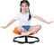 youtu® Karussell Kinder Drehstuhl, Balance Drehhocker trainiert Physische Koordination und Gleichgewicht, für besondere Bedürfnisse. Bereichert das Spiel und die Erkundung (Orange)