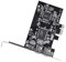 Carte Contrôleur PCI Express FireWire 1394a IEEE 1394 Haute Performance pour Appareils/vidéo Blanc