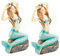 TOGEVAL 2er-Pack Meerjungfrauenstatue aus Kunstharz Meerjungfrauen-Aquarium- gefälschte Meerjungfrauen-Ornament für Tischdekoration im Aquarium
