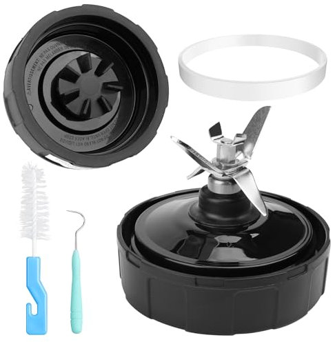 7 Fins Blender Blade Replacement Compatible with Ninja Blender Accessories, Blender Replacement Parts for Ninja BN401 BN751 BN801 BL480-30, Nutri Ninja Auto iQ BL682-30 BL642-30 BL687CO-30 BL482-30