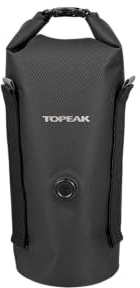 Topeak Fork DryBag 4L (TC3705B) – Waterproof TPU Roll-Top Fork Bag with Air Release Valve – 3kg Max Load – Compatible with VersaCage Mount – 123g Lightweight Design | bike-pack-accessories
