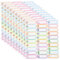 Veemoon 10Sheets Name Stickers for Unisex Adhesive Labels for Preschool Supplies School Items and Organization for Lunch Boxes and Water Bottles