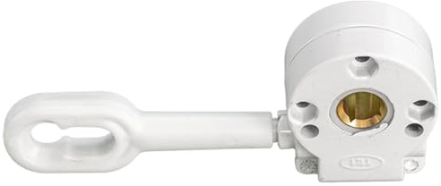 FUUGlan Outdoor Terrassen Markise Kurbel Getriebe Zubehör Mehrzweck-Aluminium Manuelle Getriebeantriebe für einziehbare Markisen Reparatur Markise Ersatzteile