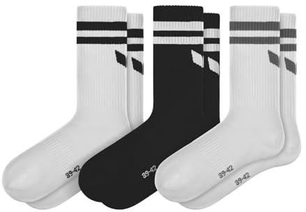 Erima Unisex Wings 3er Pack Socken