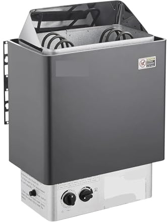 Saunaofen, Saunaofen, elektrischer, Dampfbad-Saunaofen mit integrierter Steuerung, einstellbare Temperatur für Saunaraum, Zuhause