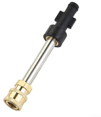 14 In Pressure Washer Adapter for Car Wash, 3600 PSI, Heavy Duty Brass and Stainless Steel Connector Compatible with Pressure Washer Spray Nozzles