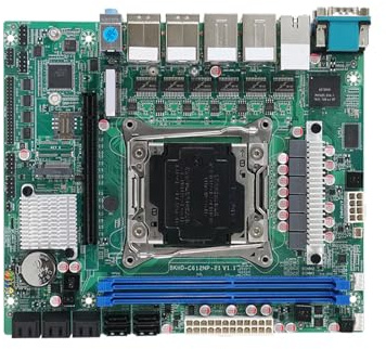 our fave MiniITX Servers Motherboards 10 SATAs Port 6x2.5GbE Networking for Routers Builds Routers Motherboards