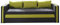 Schlafsofa Euforia Duo, Sofa Couch mit Bettkasten und Schlaffunktion, Modernes Bettsofa Schlafcouch, Polstersofa, Loungesofa Farbauswahl (Haiti 16 + Haiti 08)