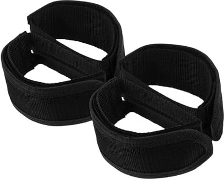 WINOMO 4Pcs Fahrrad Pedal Straps Pedal Toe Clips Straps Band für Fixed Gear Bike