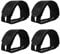 WINOMO 4Pcs Fahrrad Pedal Straps Pedal Toe Clips Straps Band für Fixed Gear Bike