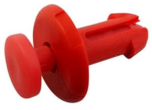 SCHÜTZ Sicherungsclip rot mit Gegenstück für Klappenhahn S75x6 (75mm)