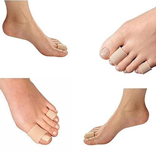 PEDIMEND Weicher Stoff mit Gel-Futter für Ballenzeh, beruhigt Ihre Zehen und Finger, Finger-Zehenschläuche, Zehenmanschette, reduziert Beschwerden durch Hühneraugen, Blasen, eingewachsene Nägel