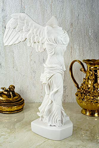Kremers Schatzkiste Siegesgöttin Nike von Samothrake Figur Skulptur 35 cm weiß Siegesdenkmal