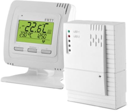 Elektrobock EOB FRT7B2 übersichtliches Display mit Hintergrundbeleuchtung, Weiß, normal