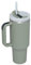 Tumbler with Handle 40 oz and Straw Lid,304 Stainless Steel Water Bottle, Travel Mug Insulated Tumblers Iced for Tea Coffee Gift, Large Capacity car Cup with Straw