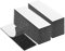 EOTW 24pc Hook and Loop Strip Tape, 1 x 4 Self Adhesive Sticky Back Double Sided Tape Heavy Duty Strong Reusable Wall Fastener Tape