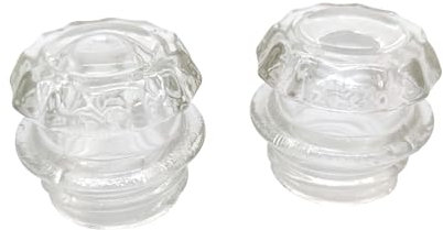 2 Stück Kaffee-Perkolator-Glas-Top, Ersatzteil, transparente Glasknopf-Oberseite für Perkolator, Ersatzteile für Kaffeekanne