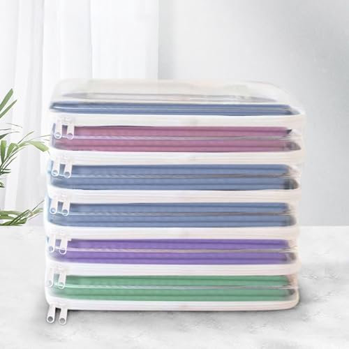 Bliss Bins Zippered Pouch Hard, Bliss Bin Zippered Hard Pouch, Toy Container Bins Bliss Bins, Plastic Storage Containers Box, Clear Stackable Storage Bins Bliss Bin Toy Storage Bin, Pencil Case (S)