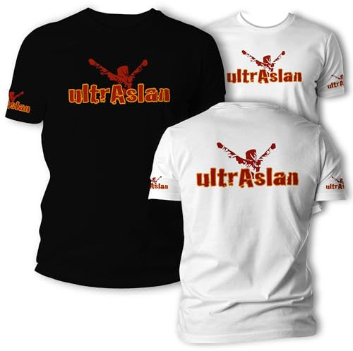 Ultraslan T-Shirt - Cimbom - 1905 T Shirt - Sari Kirmizi - Geschenk für Herren Frauen und Kinder - Kurzarm Tshirt - Ultras - Fußballdress für Erwachsene - Geschenkidee - Trainingstshirt - Hooligan
