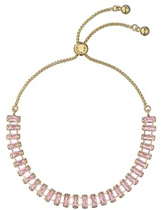 Ted Baker Isabela Crystal Baguette Adjustable Bracelet For Women