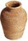 Rattan -Vase, gewebte Blumenvase, Rattan Vase Webende Blumenvase Country Rustic Style Blumenkorb für Home House Hotel Decor