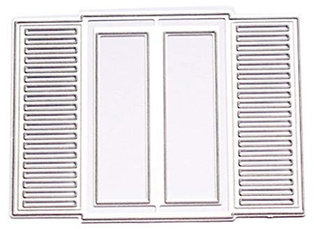 Metall-Stanzschablone für Fenster, Scrapbooking, Album, Stempel, Papier, Karten, Prägung, Worte des Glaubens