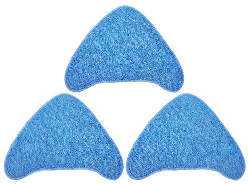 KEEPOW 3-Pack Replacement Steam Mop Pads for Vax Steam Cleaners S86-SF-CC, S86-SF-C, S85-CM Cleaning Accessory for Vax Steam Mop