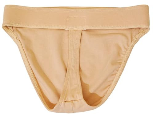 s.lemon Dance Belt, Cotton Ballerina Dance Briefs Male Ballet Thong for Boys Men 18 Beige
