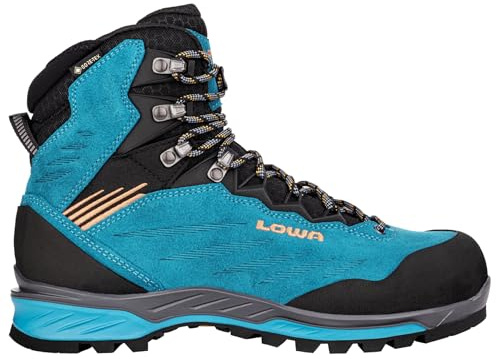 LOWA Stiefel mittel CADIN II GTX MID Ws türkis/mandarine, 41.5