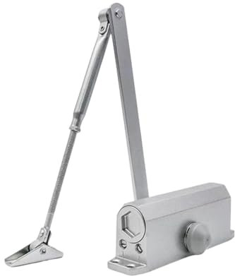 Robust Commercial Door Closer, Commercial Automatic Door Closer, Adjustable Commercial Hydraulic Door Closer, Adjustable Locking System for Private and Commercial Use