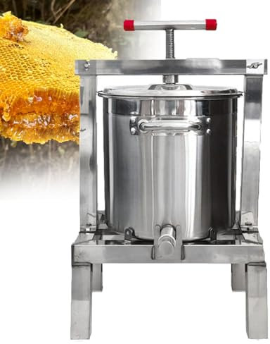 Prensa De Sidra Hidroprensa De Acero Inoxidable, Prensa De Vino De Frutas,Prensa Manual De Sidra,Vino De Frutas Bayas,FáCil De Limpiar Y Respetuoso Con El Medio Ambiente