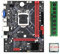 Oiqippnbv 1600Mhz Slot RAM Scheda Madre I3-3220 CPU + 1X DDR3 8G RAM LGA 1155 USB 3.0 3.0