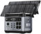 OUKITEL P2001 Plus Generador Solar con Panel Solar 2x200W, Estacion de Energia Portatil 2400W, 2048Wh LiFePO4 Batería, Estación de Energía Solar para Camping, Autocaravana, Emergencia