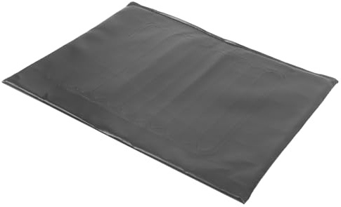 Hohopeti Rollstuhl Sitzauflage aus Verschleißfestem Pvc leder Abnehmbares Bequemes Sitzkissen für Rollstühle Antirutsch polster zur Druckentlastung und Einfache Reinigung