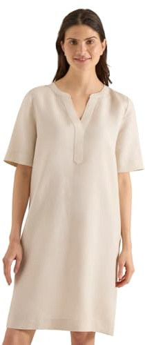 Cecil Damen Knielanges Kleid aus Leinenmix
