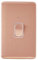 Schneider Electric Lisse GGBL4021WSS Interrupteur de commande à 1 voie avec indicateur néon Double pôle 50 A Acier inoxydable avec insert blanc