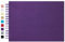 potricher 12,2 x 8,5 Zoll großes DIY Scrapbook Fotoalbum 80 Seiten Dickes Kraftpapier Scrap Book Alben für Hochzeitstag Familie und Baby (Lila)