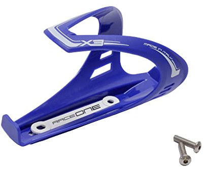 P4B | Flaschenhalter - Rennrad, MTB, Fahrrad | Fast unzerbrechlich und superleicht | Flaschenhalter für Ihr Fahrrad | Fahrrad Flaschenhalter (Blau)