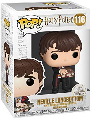 Funko Pop! Harry Lily Potter-Neville mit Monster Book - Harry Potter - Vinyl-Sammelfigur - Geschenkidee - Offizielle Handelswaren - Spielzeug Für Kinder und Erwachsene - Movies Fans