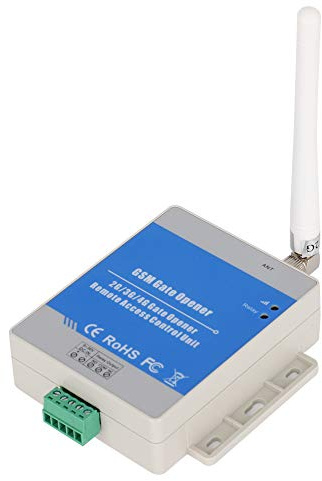 Ouvre Porte GSM Étanche Télécommande sans Fil pour Contrôle d'Accès et Portail Garage (Contrôle par SMS et Téléphone Portable) Kit d'Ouverture de Porte Électrique