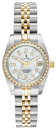 Jacques Du Manoir Damenuhr - Inspiration, 26 mm Analog Quarzuhr mit Edelstahl Armband