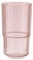 APS Linea - Vaso de plástico Tritan de 0,5 litros, sin BPA, apilable, irrompible, reutilizable y apto para lavavajillas, 500 ml, rosa claro