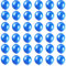 Kleine Luftballons Blau 5 Zoll Ballons,36 Stück Mini Luftballons Helium Ballons Partyballon Deko,Latex Luftballons für Geburtstag,Hochzeit,Geschlecht Offenbaren,Brautdusche,Babyparty Dekorationen