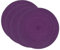 SCF2017 Tischsets, rund, gewebt, Kunststoff, 35 cm, 4 Stück, Violett