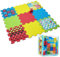 9 x Foam Play Mat Tiles with Games – Snakes & Ladders, Ludo, Draughts & Noughts & Crosses – Interlocking EVA Floor Mats for Kids Age 3+ Soft, Padded & Non-Toxic – Indoor & Outdoor Use